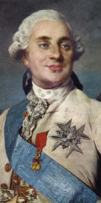 unknow artist Ludvig XVI France oil painting art
